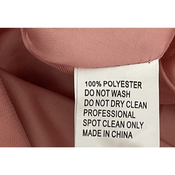 Mac Duggal 11224 Embellished Tulle Salmon Cap Sleeve Gown Size 8 $698 - Picture 10 of 10